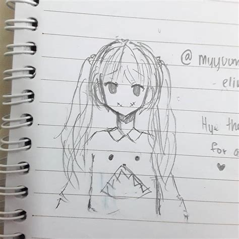 15+ Best New Sketchbook Anime Girl Artist - Mariam Finlayson