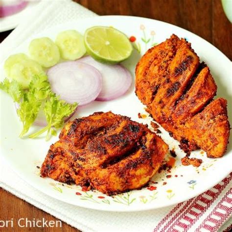 Tandoori Chicken | Tandoori Murgh - Swasthi's Recipes