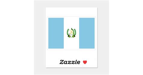 Guatemala Flag Sticker | Zazzle