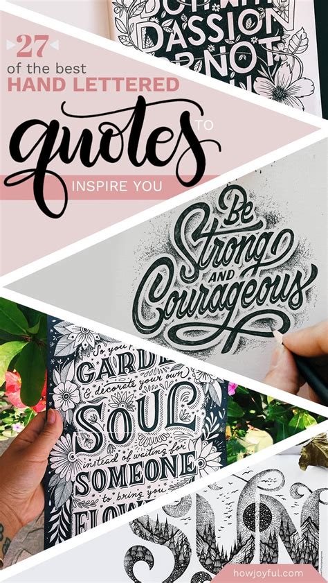 27 Of The Best Hand Lettering Quotes To Inspire You Hand Lettering Hand ...