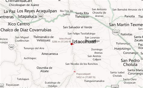 Iztaccihuatl Mountain Information