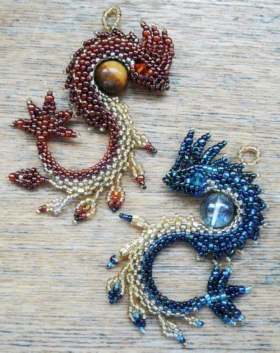 Amazing Beaded Dragon Jewelry Tutorials / The Beading Gem