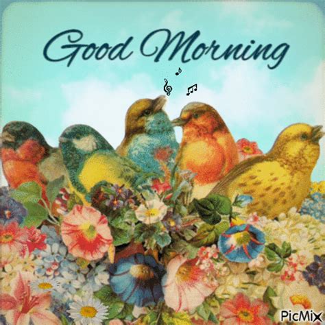 Singing Birds Good Morning Gif Pictures, Photos, and Images for ...