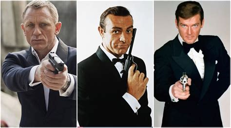 Every James Bond actor ranked: From Sean Connery to Daniel Craig, who ...