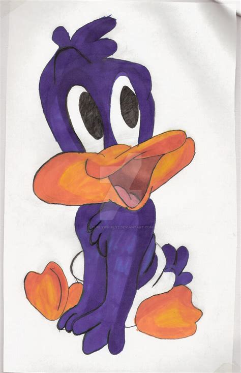 Baby Daffy Duck by curlywhirly2 on DeviantArt