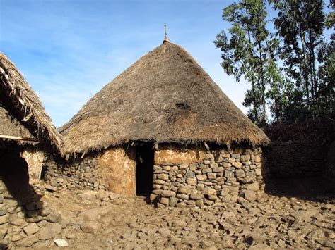 Premium Photo | Tribal village in Ethiopia, Africa