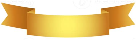 gold ribbon banner 18923538 PNG