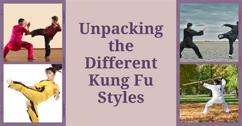 Unpacking The Different Kung Fu Styles | Martial Arts Culture