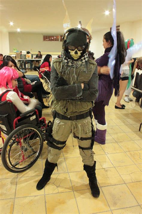 Ghost cosplay (COD MW2) by PrincessOfCrime on DeviantArt