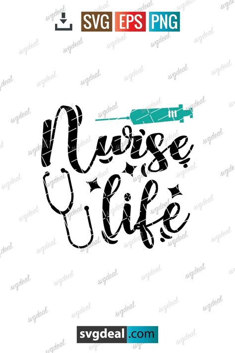 Free Nurse Life Svg Free - SVGDeal.com