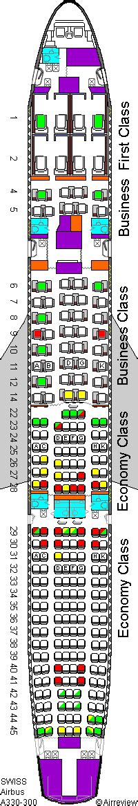 Seat Map And Seating Chart Airbus A330 300 Turkish Airlines Seating ...