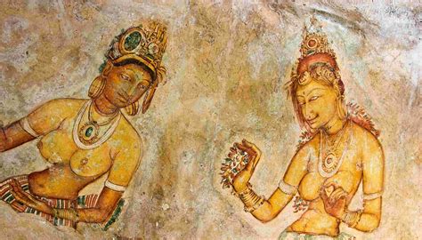 Sigiriya Rock Art | Sigiriya Frescoes Paintings | Sigiri Art Gallery