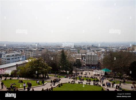 View over Montmartre in Paris, France Stock Photo - Alamy