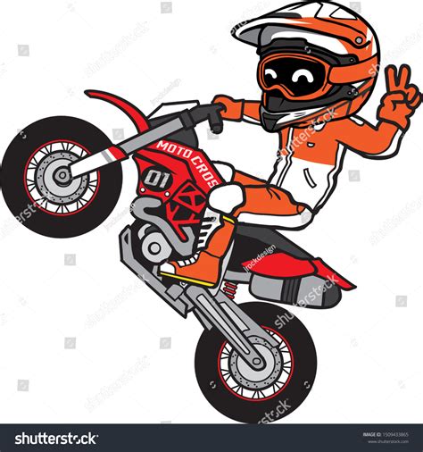 2,523 imágenes de Motocross cartoon - Imágenes, fotos y vectores de ...