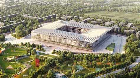 AC Milan, Inter new stadium photo: 'Cathedral' replaces San Siro ...