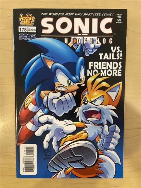 Sonic The Hedgehog 3 Archie Adventures Newstand Rare Vf 8 96 Sega