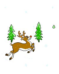 Christmas reindeer Graphics and Animated Gifs | PicGifs.com