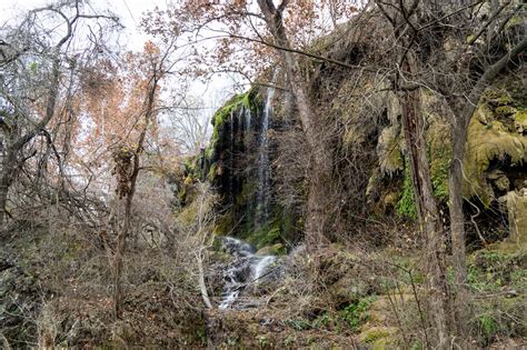 Hiking to Gorman Falls at Colorado Bend State Park (Texas)