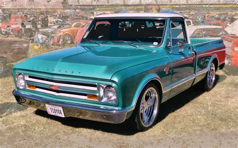 '67 Chevy Truck Photograph by Vic Montgomery - Fine Art America