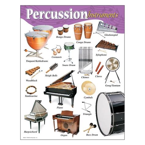 Percussion Instruments Learning ChartDefault Title | Percussion ...