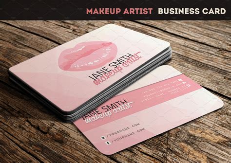 Makeup Artist Business Cards - Makeup Vidalondon