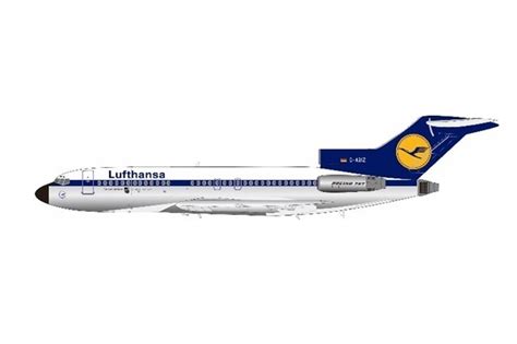 Lufthansa Boeing 727-30 D-ABIZ Polished JFox-InFlight JF-727-1-004P ...