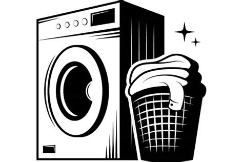 Laundry Clipart Black And White | Free download on ClipArtMag