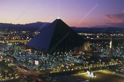 Luxor pyramid hotel & Casino, Las Vegas - Stock Image - T835/0164 ...