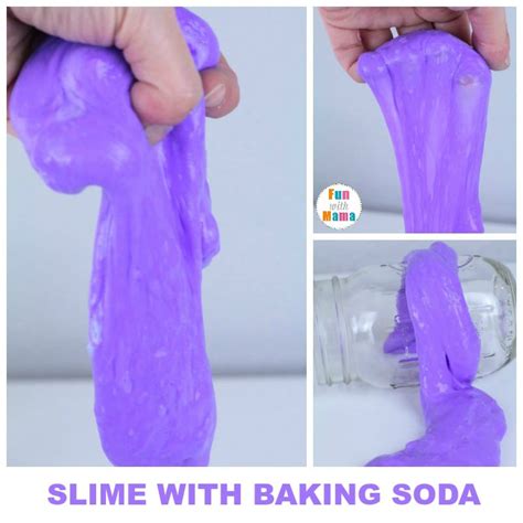 Baking Soda Slime Recipe - Fun with Mama