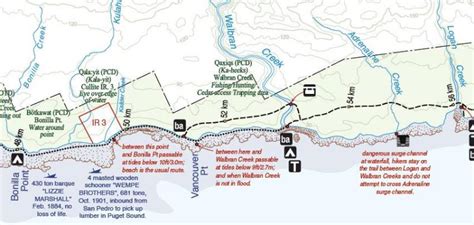 west coast trail map