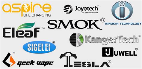 Best E Cigarette Brands List | Ecigopedia