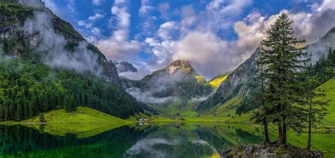 HD wallpaper: mountain and trees, photography, landscape, nature ...