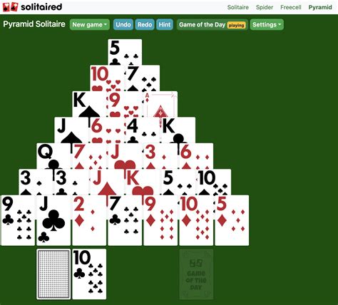 Pyramid Solitaire - Play Free Online