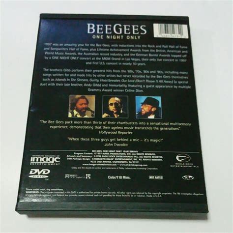 Bee Gees One Night Only Concert DVD, Hobbies & Toys, Music & Media, CDs ...