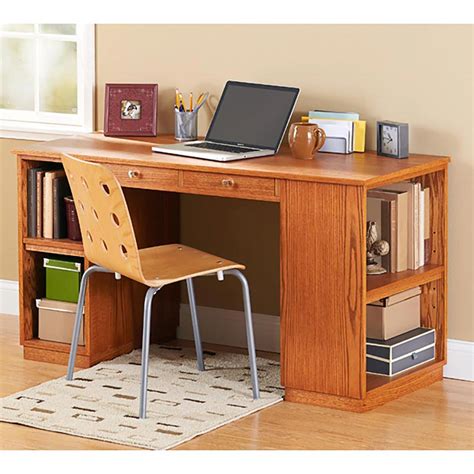 Build-to-Suit Study Desk Woodworking Plan from WOOD Magazine