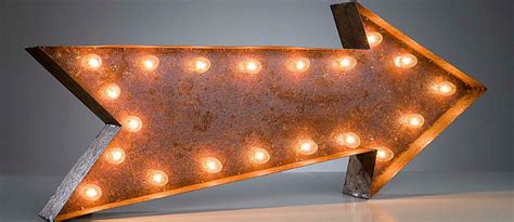 Best Marquee Lights | Vintage Industrial Style