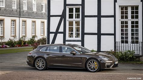 Porsche Panamera Turbo S Sport Turismo | 2021MY (Color: Truffle Brown Metallic) | Side