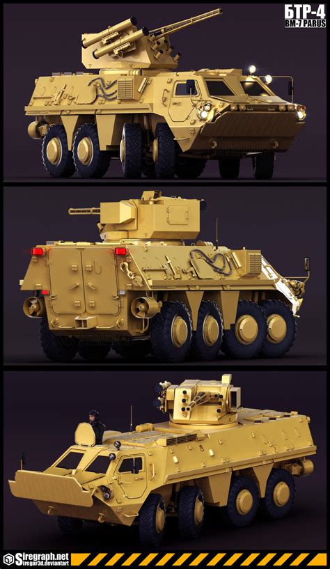 BTR-4 Model by Siregar3D on DeviantArt