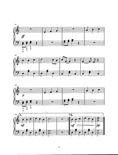 Silver Bells Digital Easy Christmas Piano Solo Sheet Music Key of C - Etsy