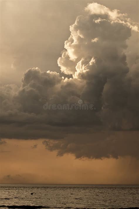 Dark rain clouds stock photo. Image of thunderstorm, sunshine - 17640932