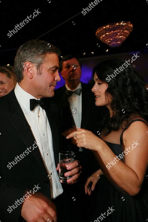 George Clooney Salma Hayek Editorial Stock Photo - Stock Image ...