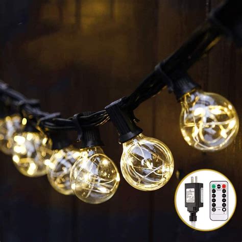 Best LED Outdoor Globe String Lights | LEDwatcher