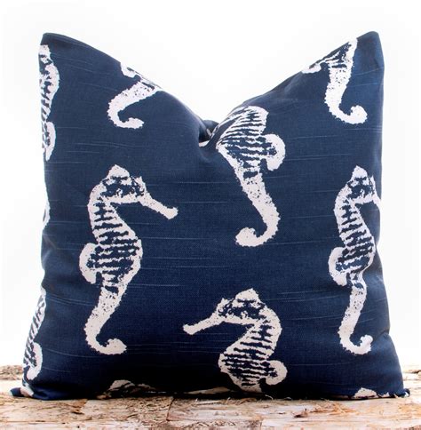 Navy Throw Pillows, Navy Blue Pillow Covers, Pillowcases, Pillow ...