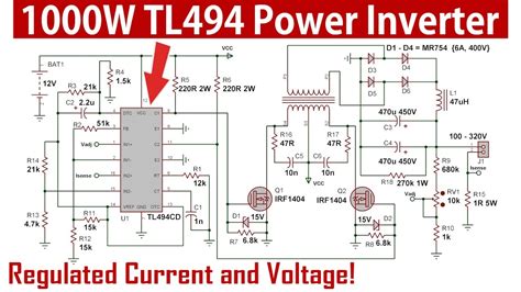 Inverter Using Sg3525 Circuit Diagram