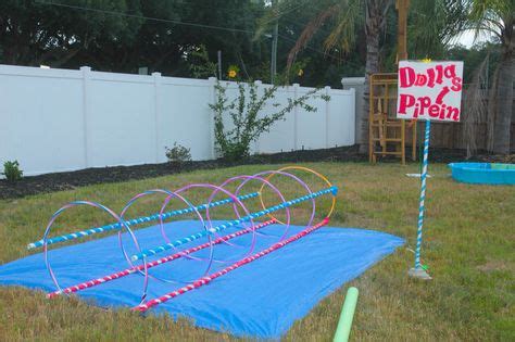 30+ Backyard Obstacle Course Birthday Party Double Dare themed ideas ...