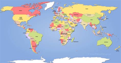 Cold War Map Diagram | Quizlet