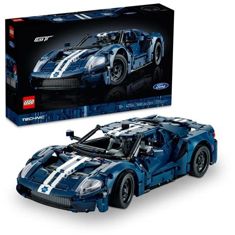 Buy LEGO Technic 2022 Ford GT 42154 Car Model Kit for Adults to Build ...