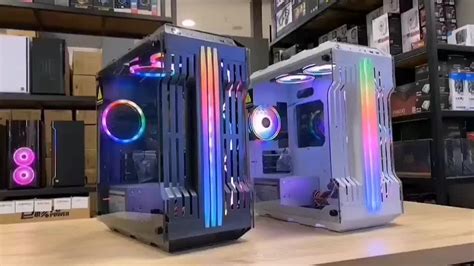 Colorful Mini Itx Pc Case Gaming With Rgb Light Strip - Buy Pc Case ...