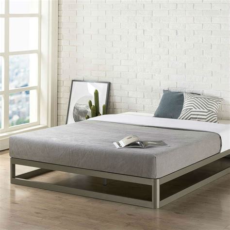 Twin size Modern Heavy Duty Low Profile Metal Platform Bed Frame by ...