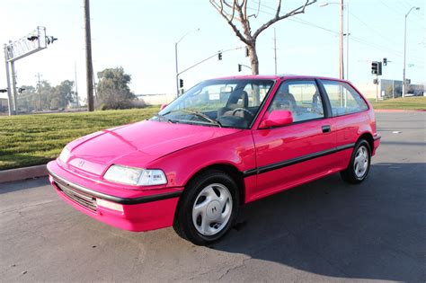 1991 Honda Civic SI Hatchback 3-Door 1.6L EF - Classic Honda Civic 1991 ...